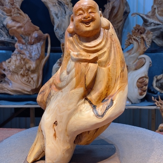 柏木（崖柏）根雕摆件