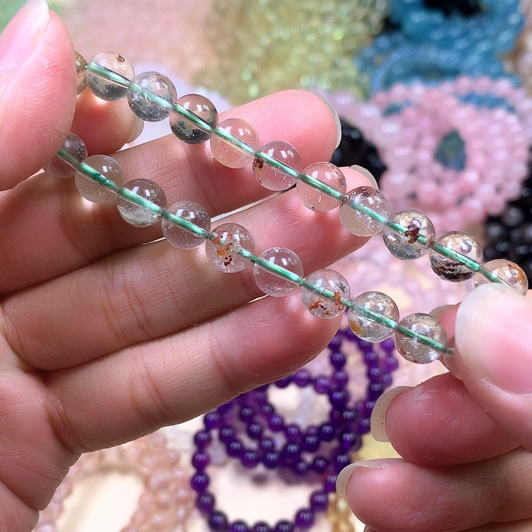 水晶手链未镶嵌天然