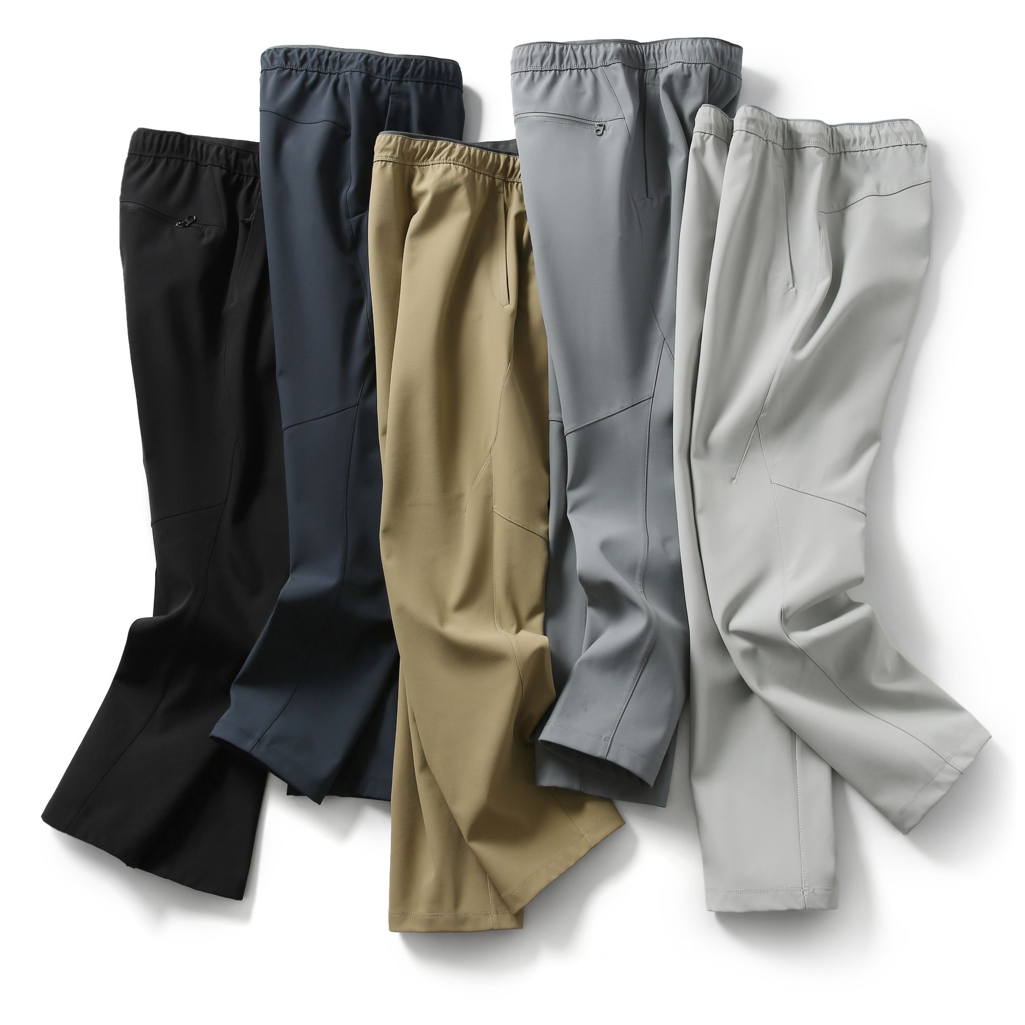 秋冬男款爆款户外通勤速干弹力防风户外长裤三防软壳冲锋裤男