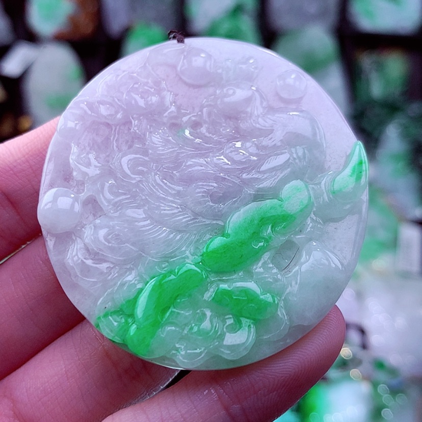 【闪购商品】翡翠颈饰未镶嵌挂件