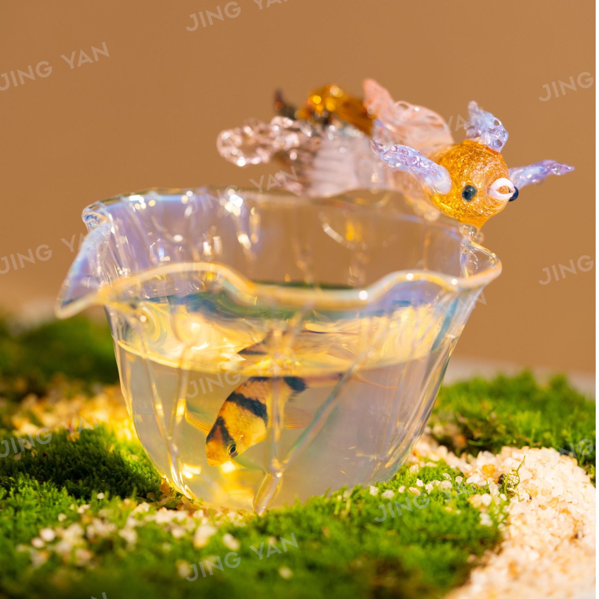 JYBL0039 晶焱-锦鲤月明公杯