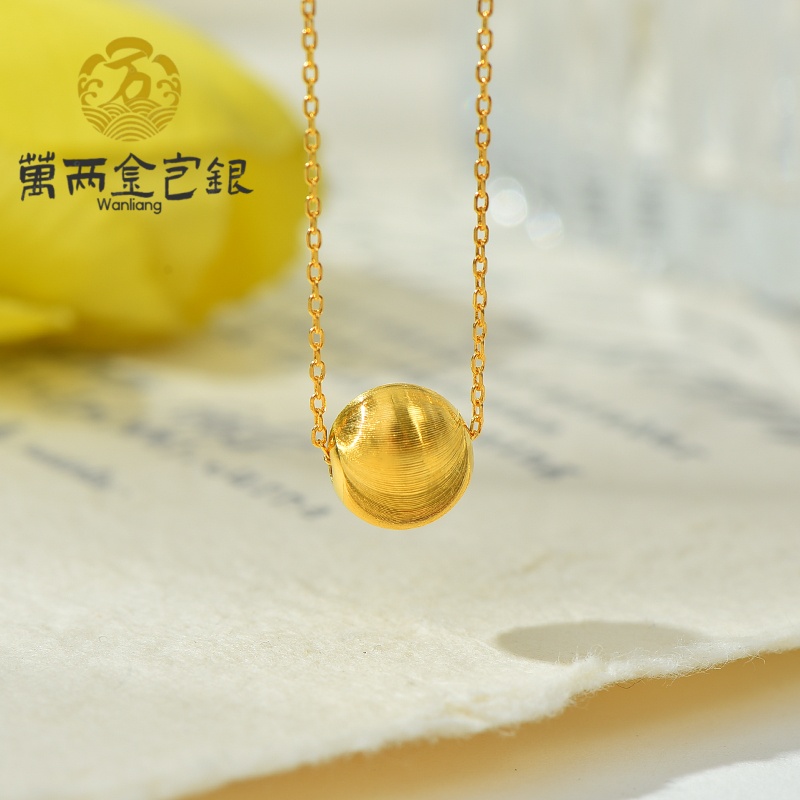 坠链均足银  足银套链   足银猫眼时来运转套链金色亮闪