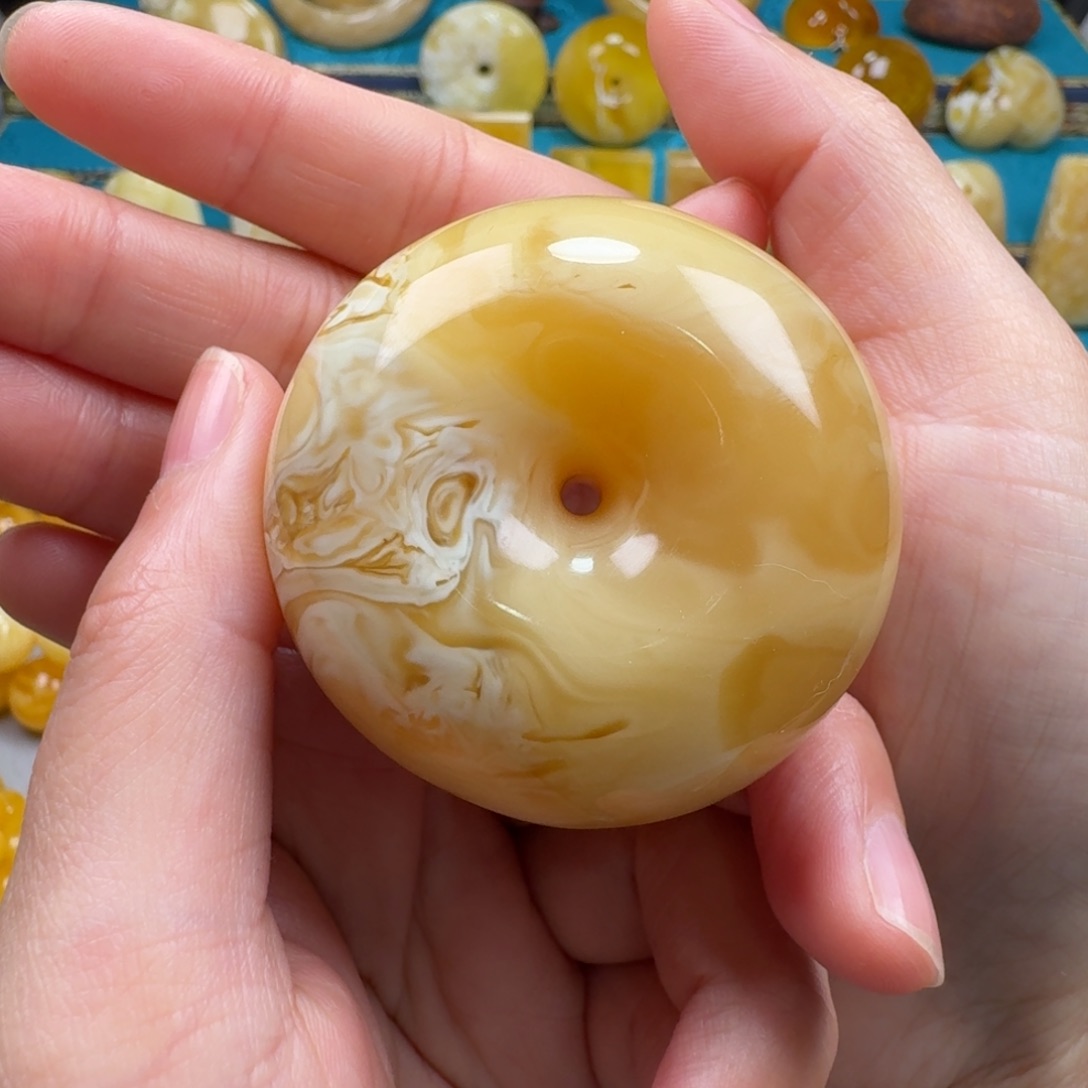 琥珀手链未镶嵌蜜蜡