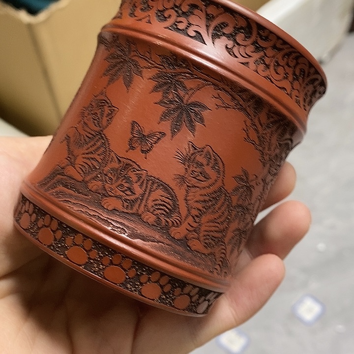 茶杯紫砂放漏11111111111111111