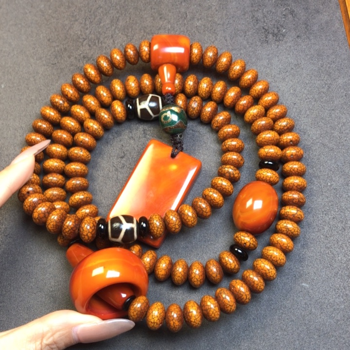 星月菩提吊坠紫*星月