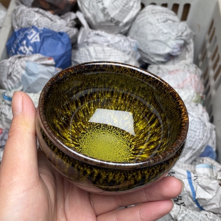 茶盏建窑建盏主人杯