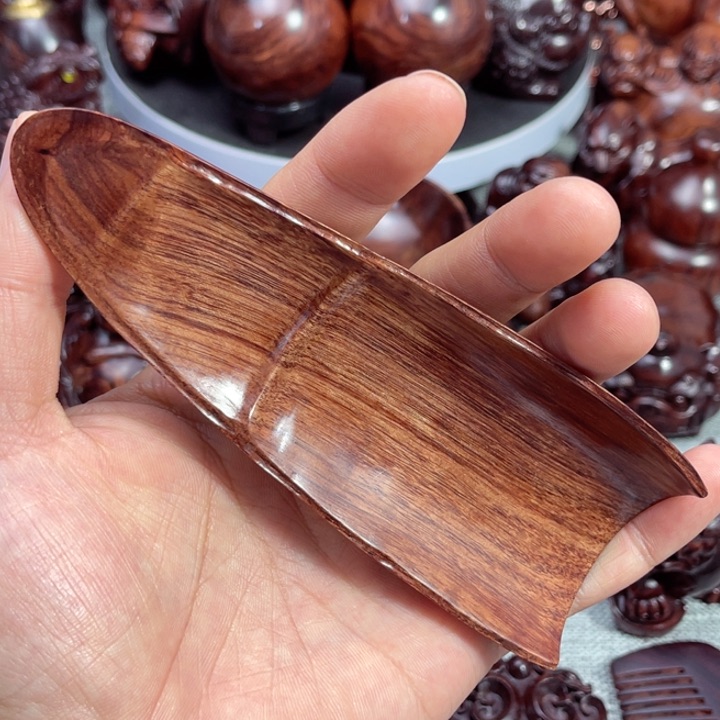 黄花梨/降香黄檀把件茶铲