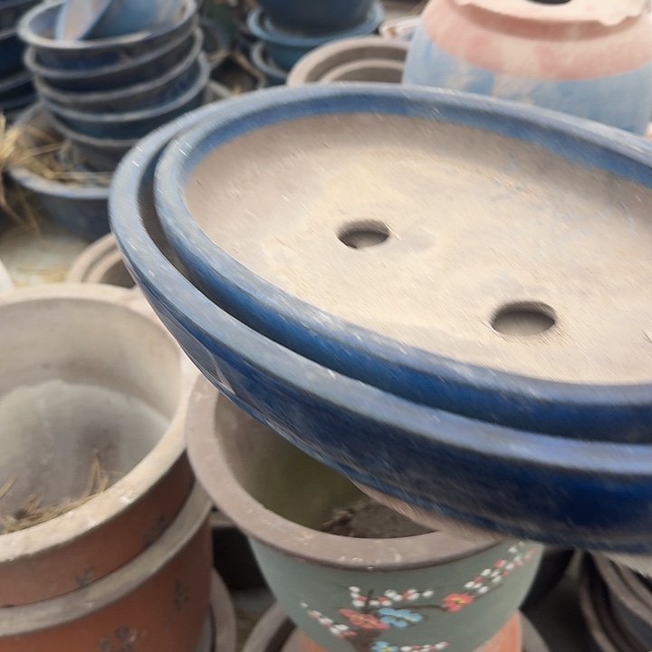 紫砂杯及红陶瓷茶壶壶具套装两