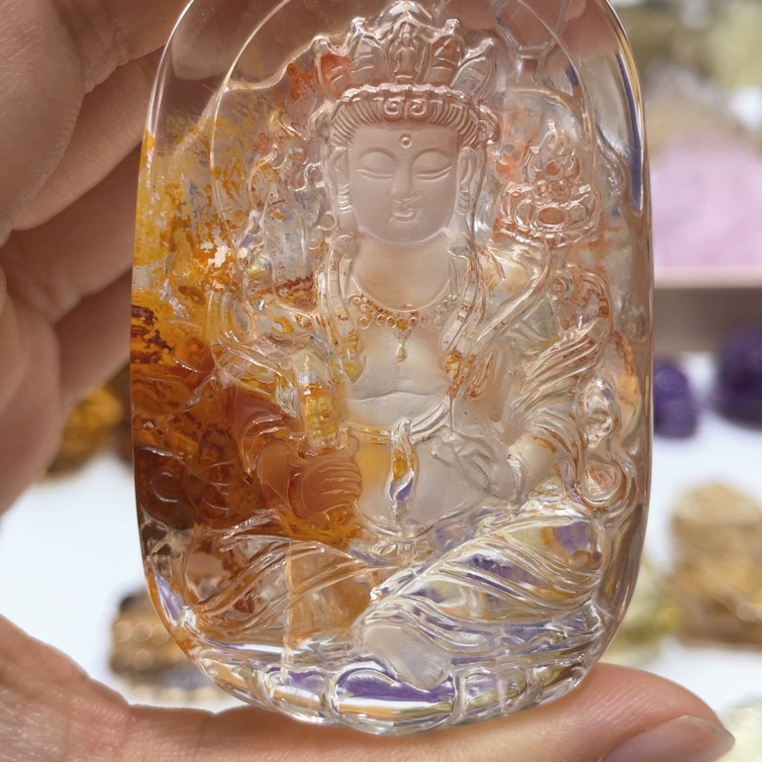 颈饰未镶嵌水晶定制