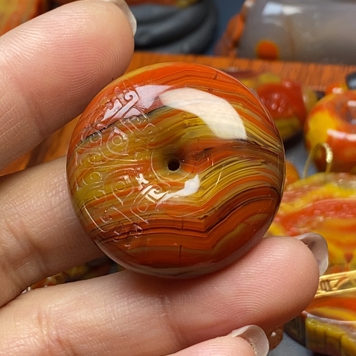 玛瑙/玉髓挂件未镶嵌?****5