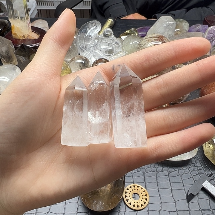 未镶嵌珠宝半成品水晶62水晶