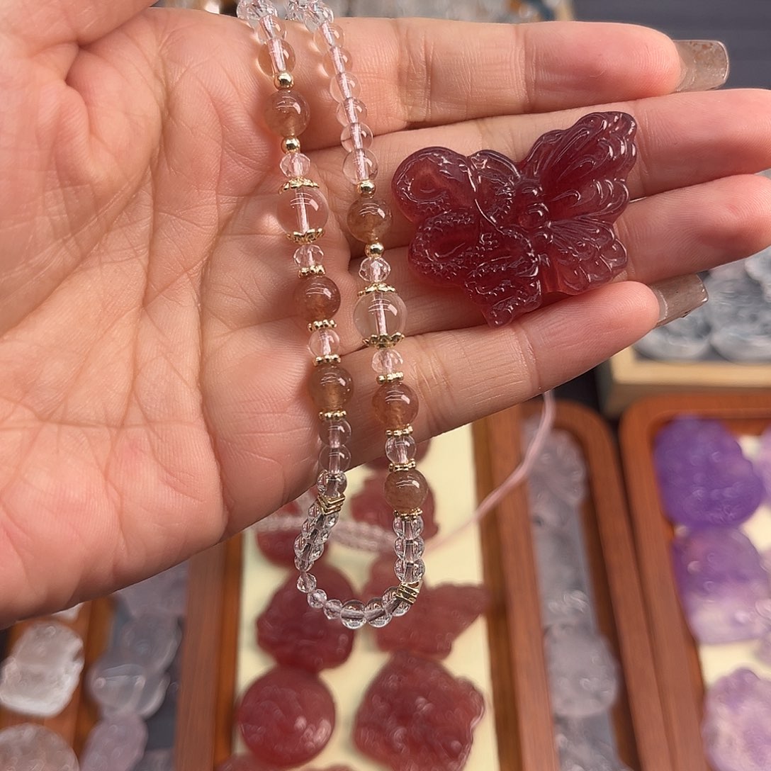 水晶珠宝半成品未镶嵌M****e19