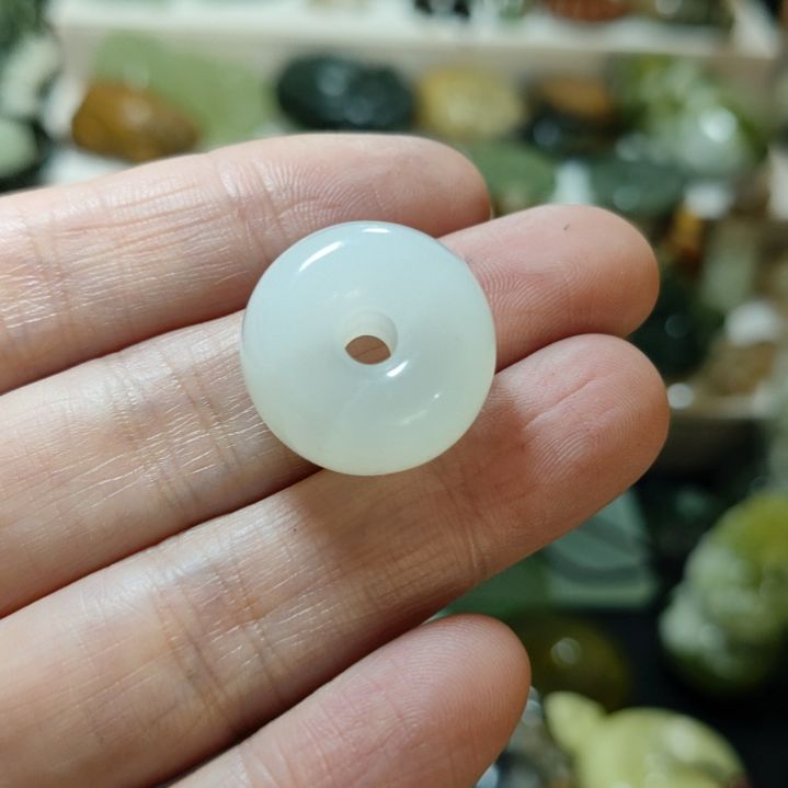 岫玉平安扣未镶嵌