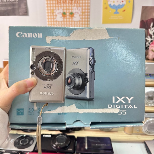 9新 Canon/佳能 佳能Ixus50，原盒600万3倍复古胶片感