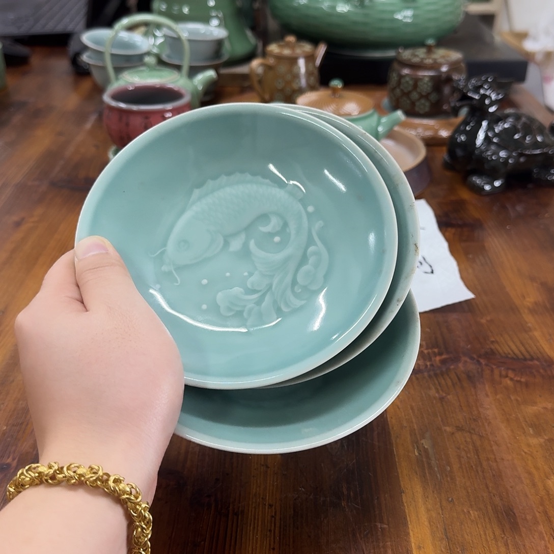 小仲青瓷茶器微瑕7299