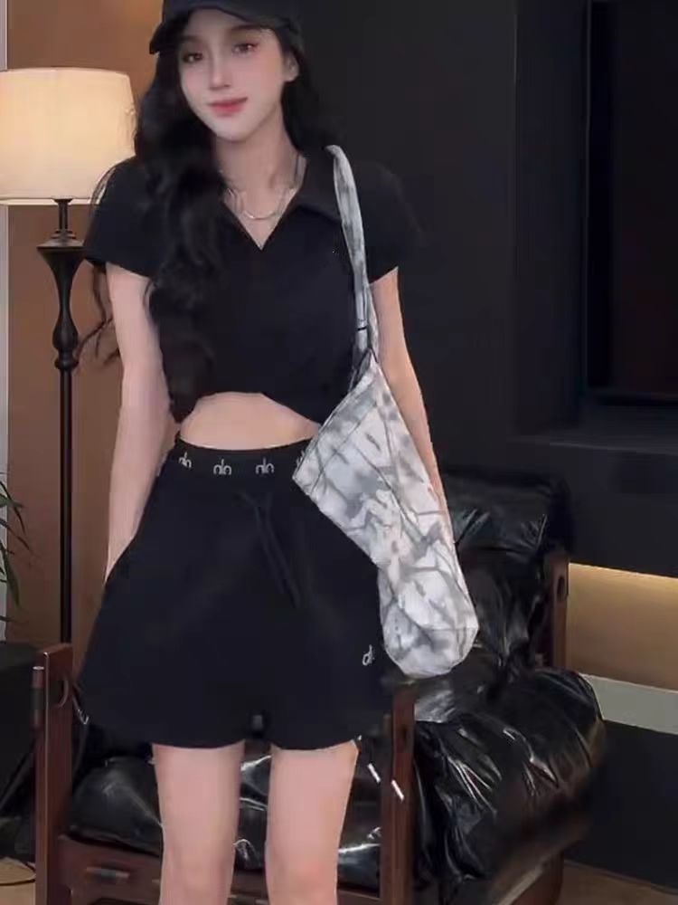 alo夏季新款女士双腰裤2528