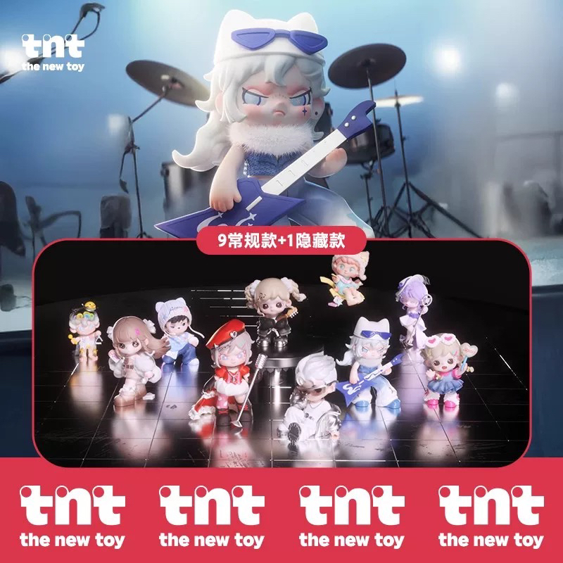 【波比代拆】正版TNT声波裂变系列潮玩盲盒摆件