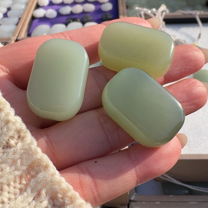 和田玉未镶嵌颈饰30菲多样性拍一发一