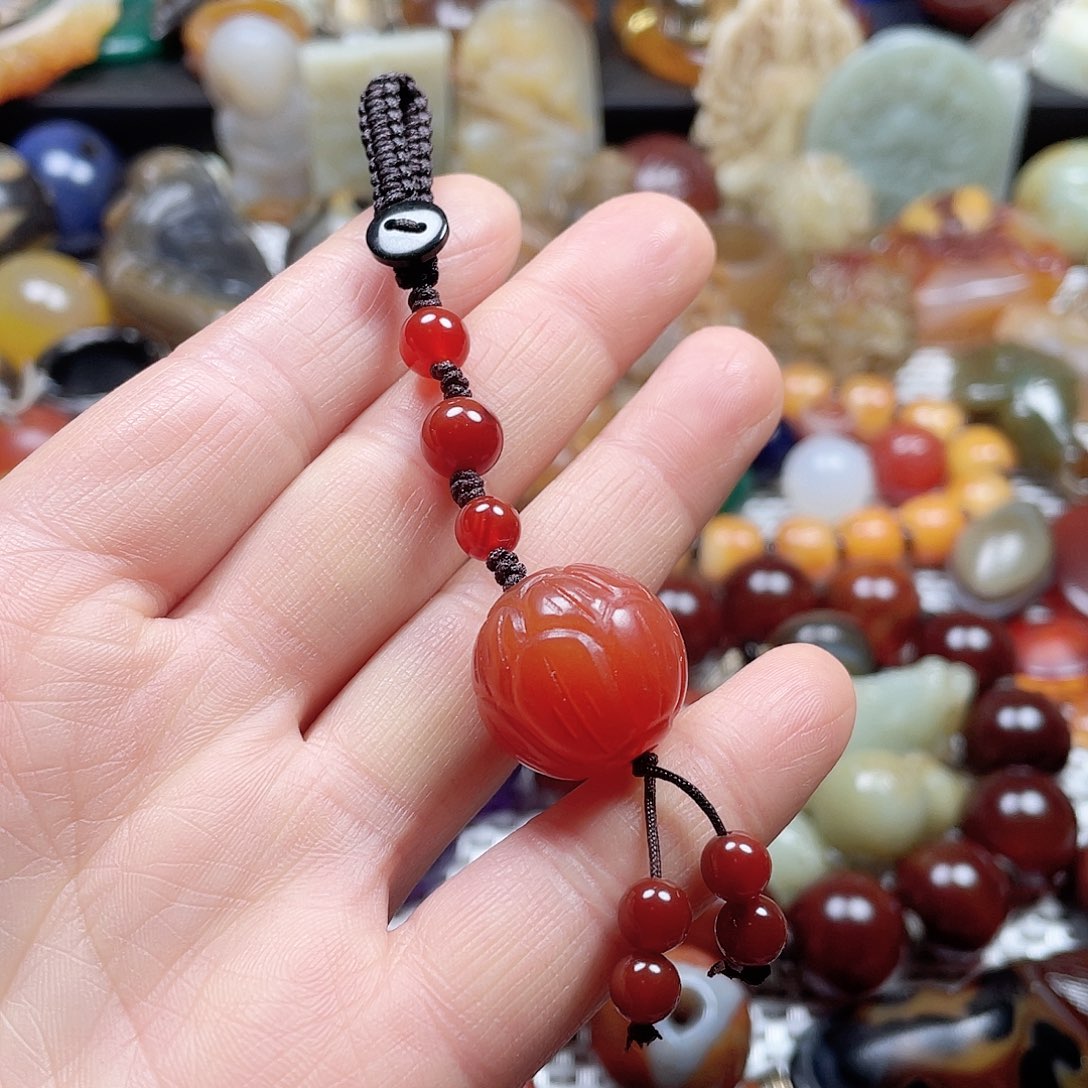 玛瑙/玉髓挂件未镶嵌