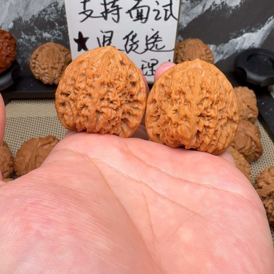 把件文玩核桃38南疆石