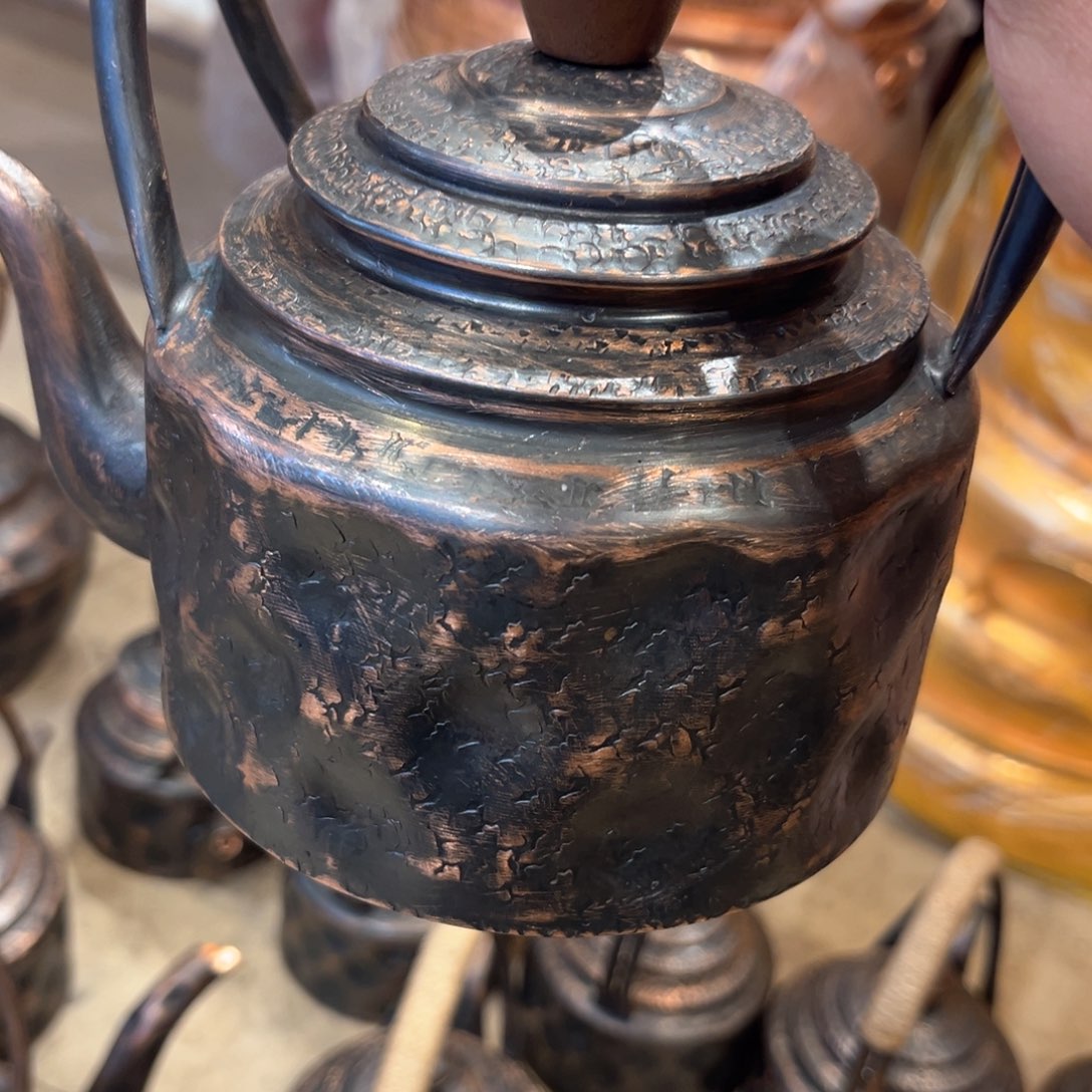 1升复古大壶手工锻打工艺