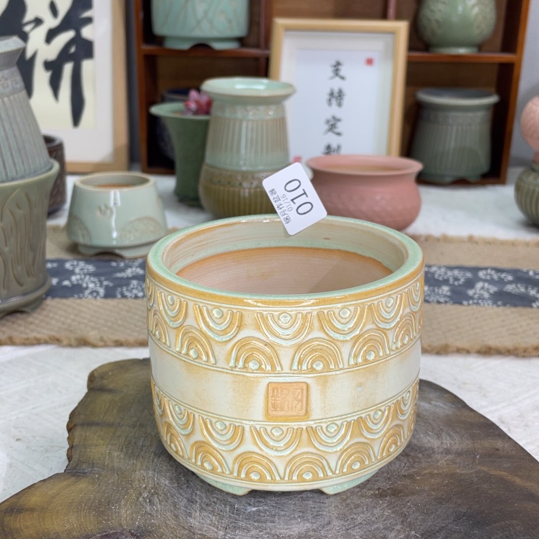 花卉陶瓷 010 内口10 cm