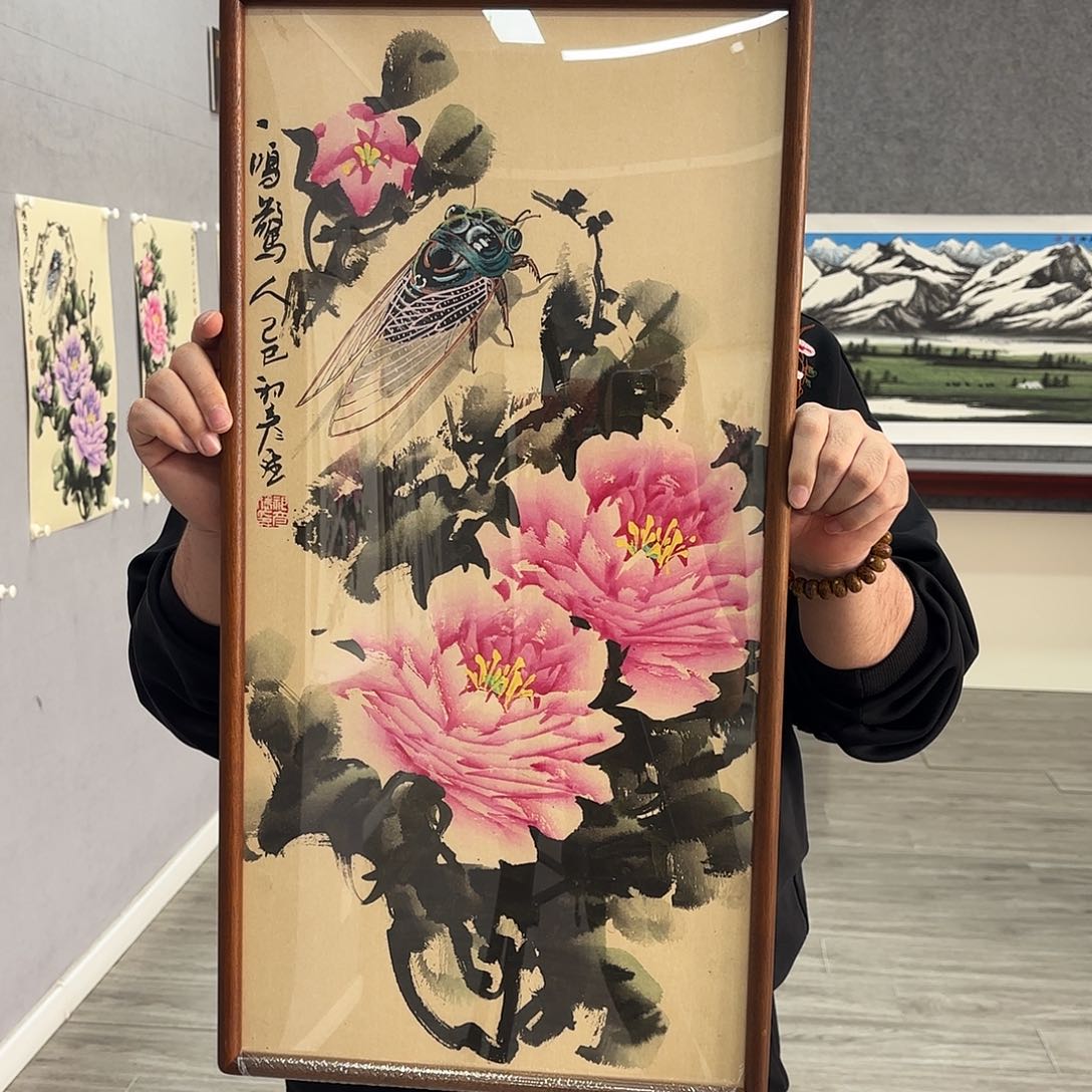 国画亲笔手绘原创