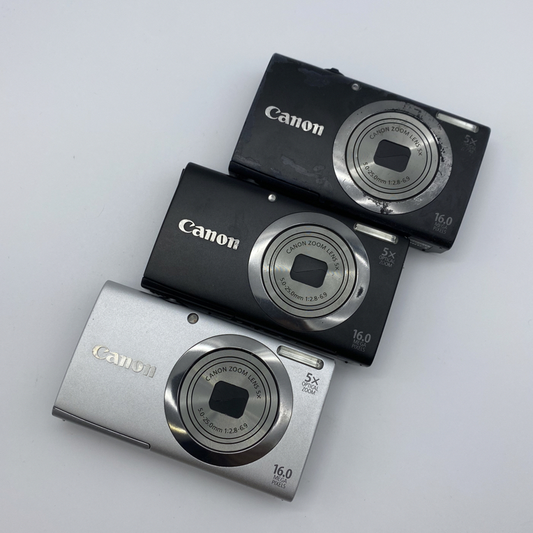 8新 Canon/佳能 A2300 HD 1600w像素5x轻薄ccd性能高冷白皮出片
