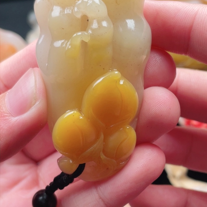 寿山石结晶荔枝体