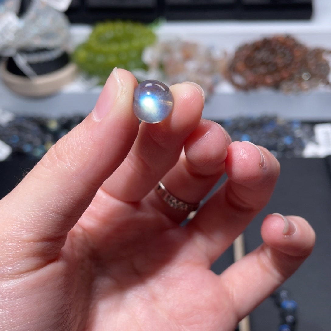 紧***侠手链长石未镶嵌灰月光补差价