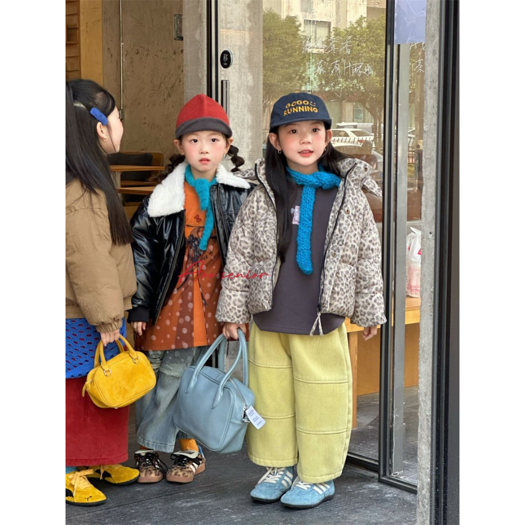  Aoo·25冬~豹纹外套25D58091（童装汉服）汉服
