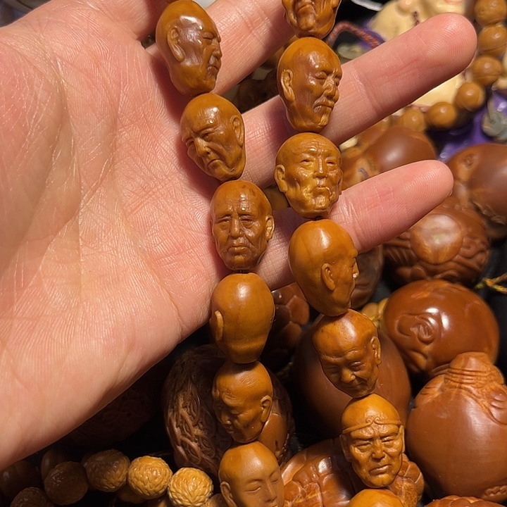 橄榄核手串/手链归渔罗汉y