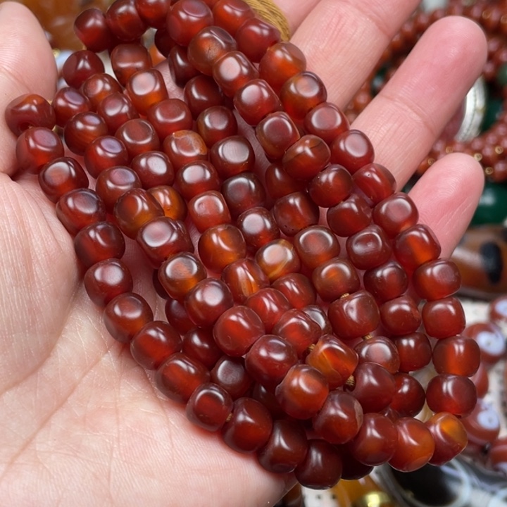 珠***8玛瑙/玉髓未镶嵌颈饰