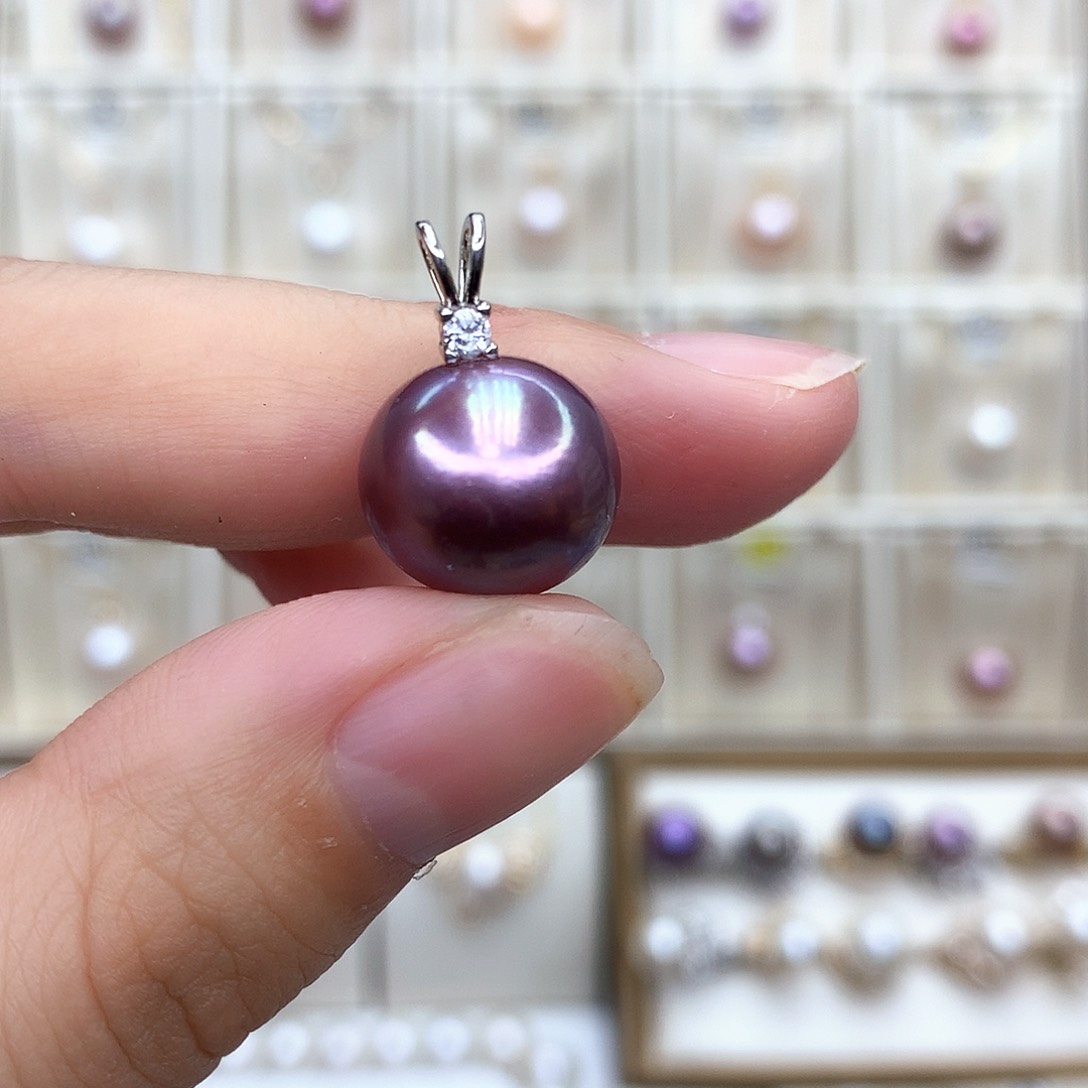 淡水珍珠颈饰合金