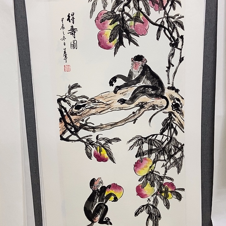 国画手寫手繪作品124