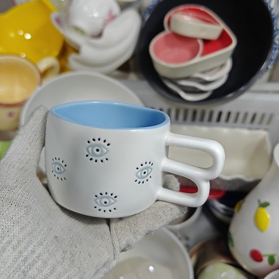 摆件陶瓷餐具杯碗盘微瑕介意慎拍