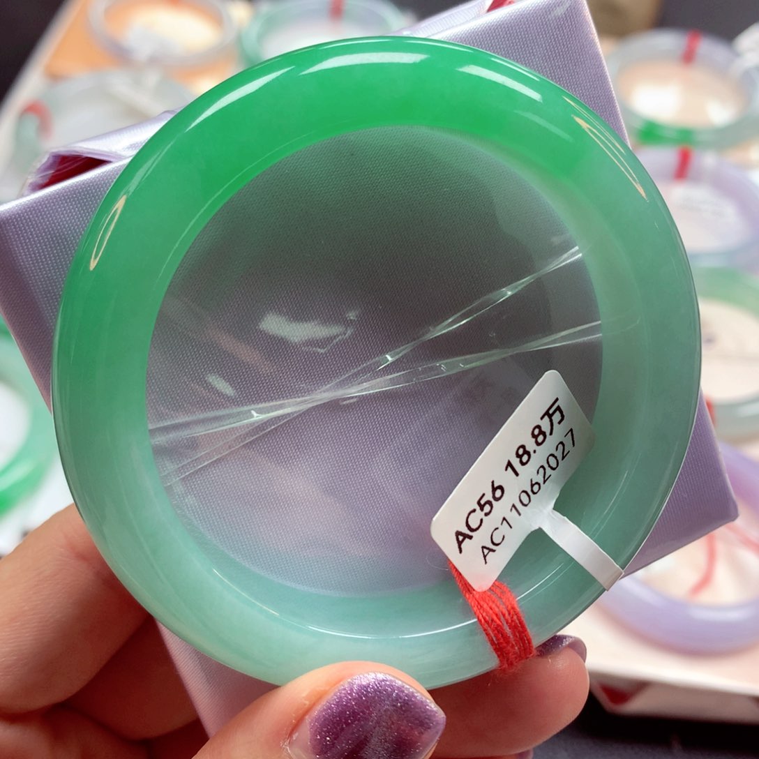 翡翠手镯未镶嵌11号85