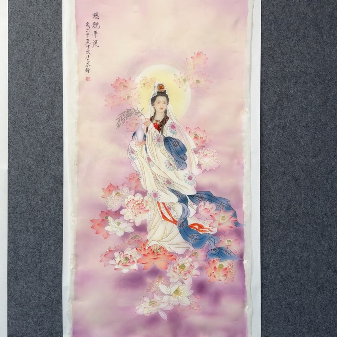 国画国画作品山水花鸟