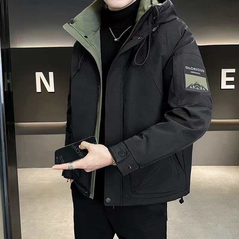 Y 8959 冬季御寒保暖锁温防寒服男女百搭时尚休闲潮流断码外套