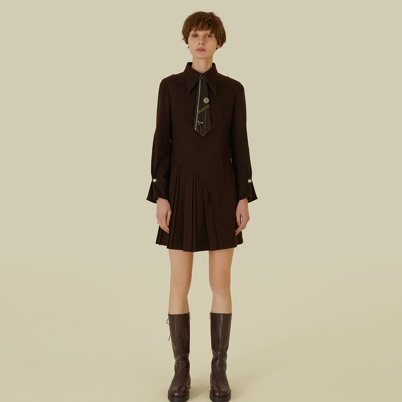 【九月】D63长袖连衣裙5E4L94211