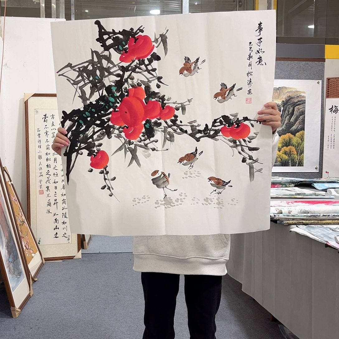 国画TH国画单幅任发