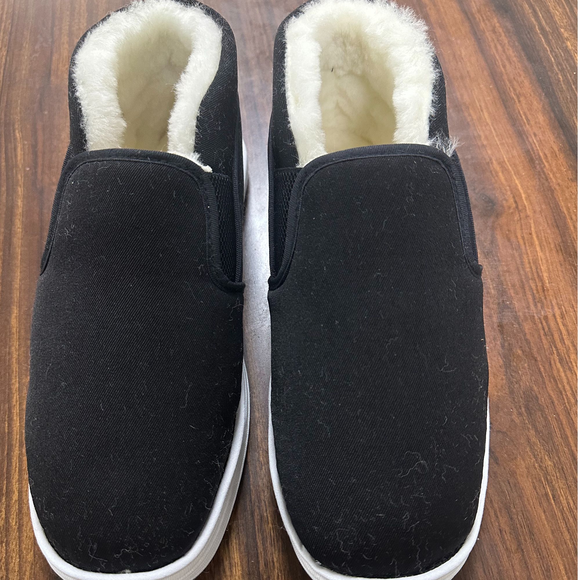 老北京手工布鞋冬款纯羊毛冬季棉布鞋保暖防滑国风布鞋中帮MZ-04