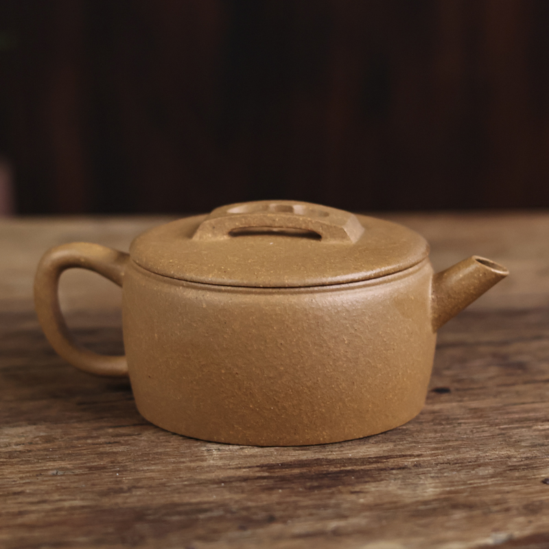 【叁山】汉瓦黄玉段壶150cc（YY010010）