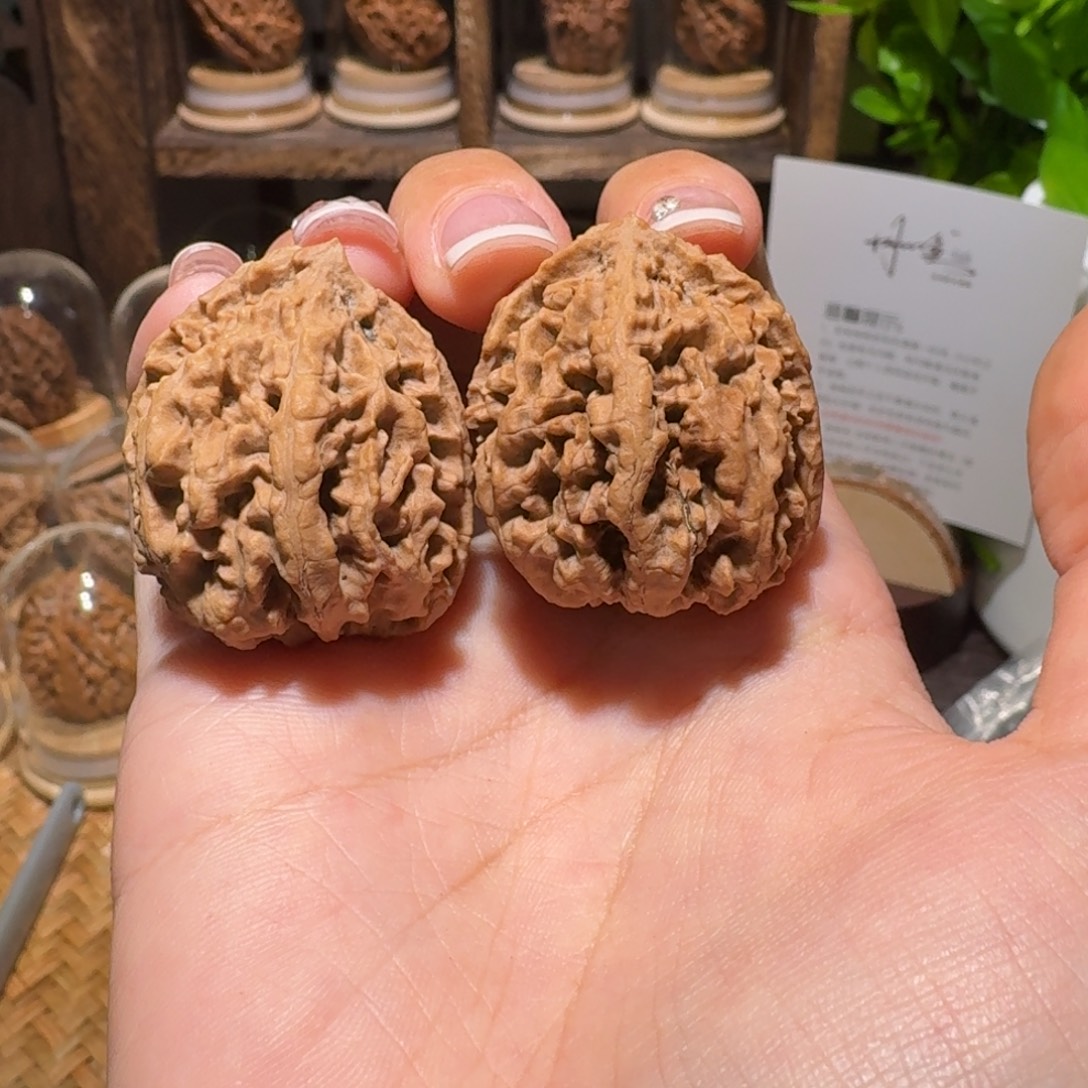 三***修把件文玩核桃火烧蚂蚁