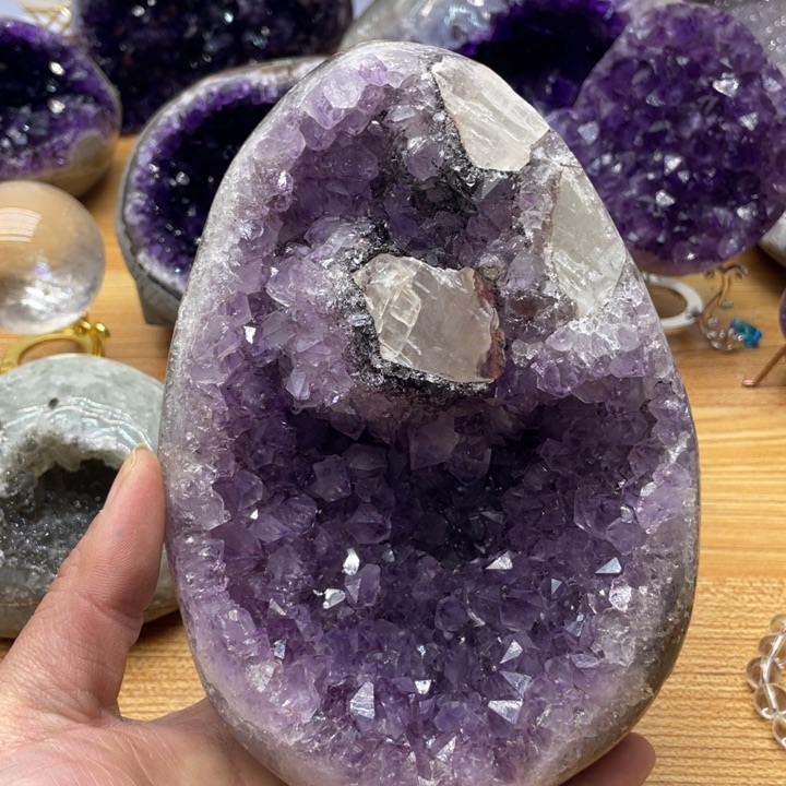 紫晶钱袋子未镶嵌