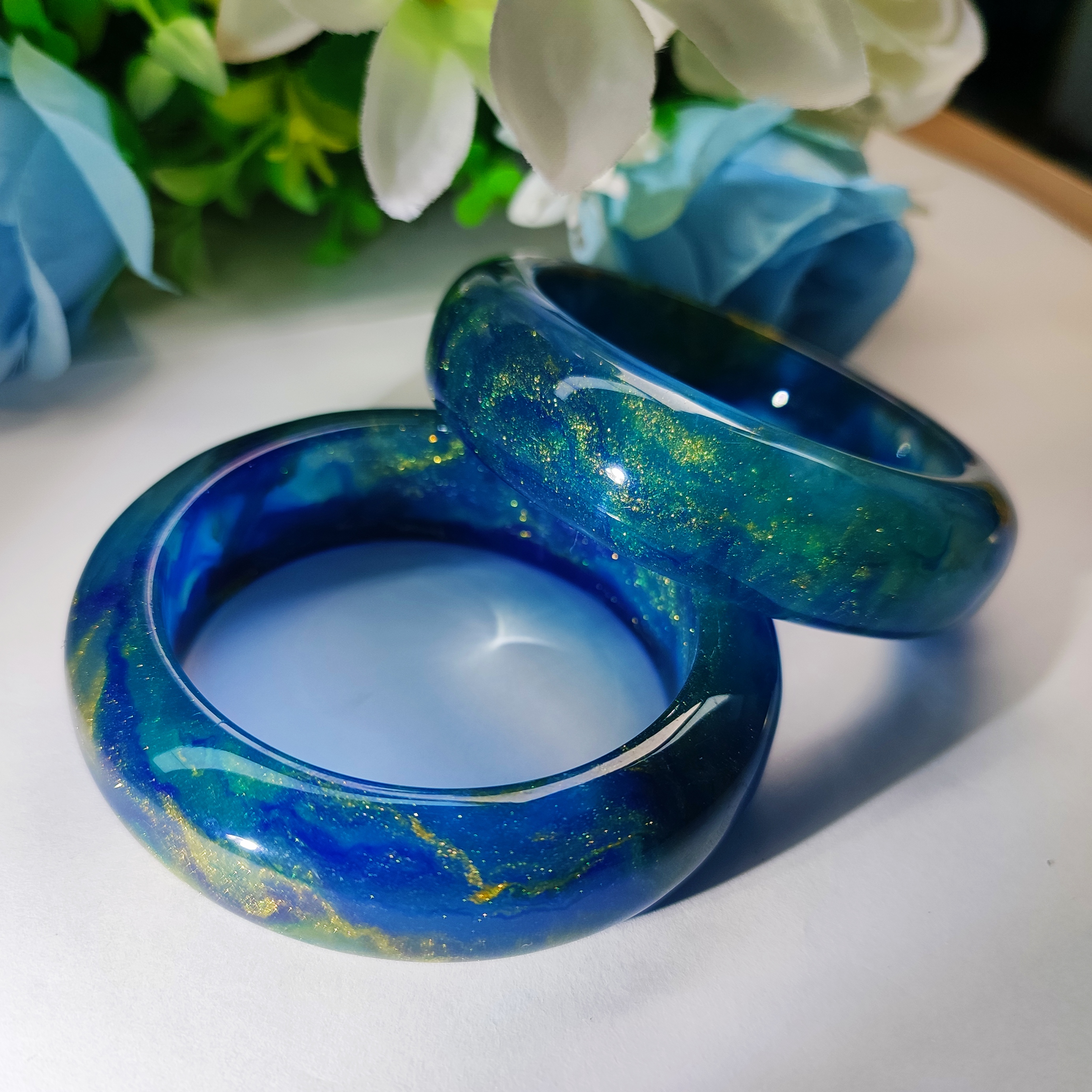 非金属珐琅手镯 宝藏阁 望 月 星 辰 手镯多样性发一件