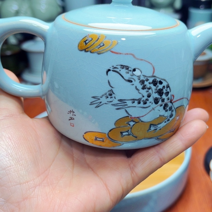 【闪购商品】河南原产地正品汝瓷，品牌大窑茶器