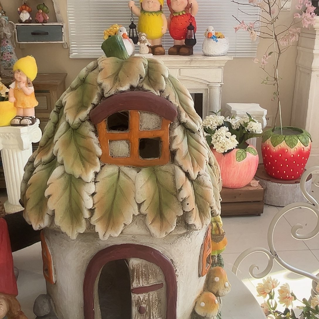 花园摆件红红火火