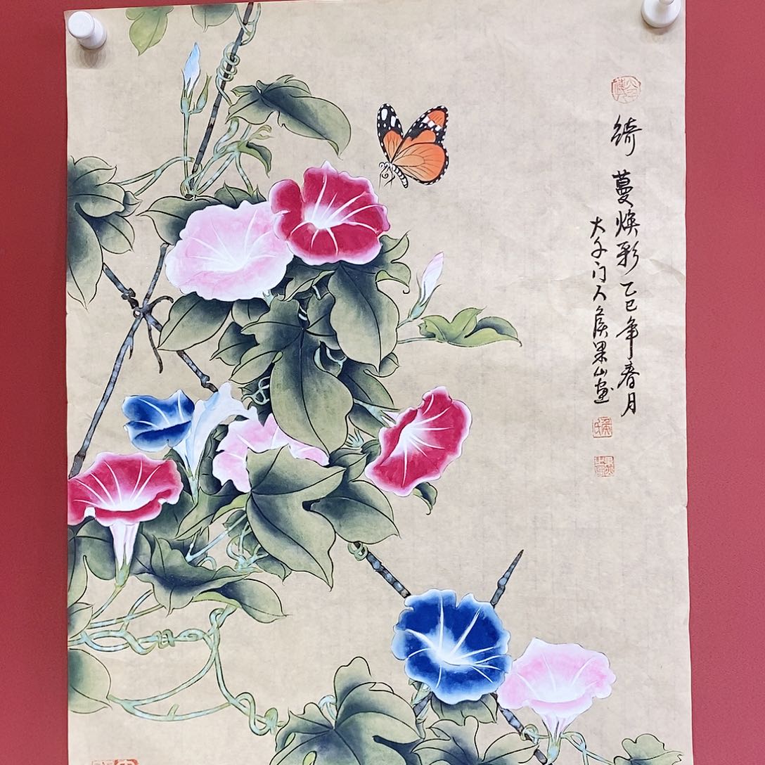 国画大风堂嫡传-侯果山老师作品路 