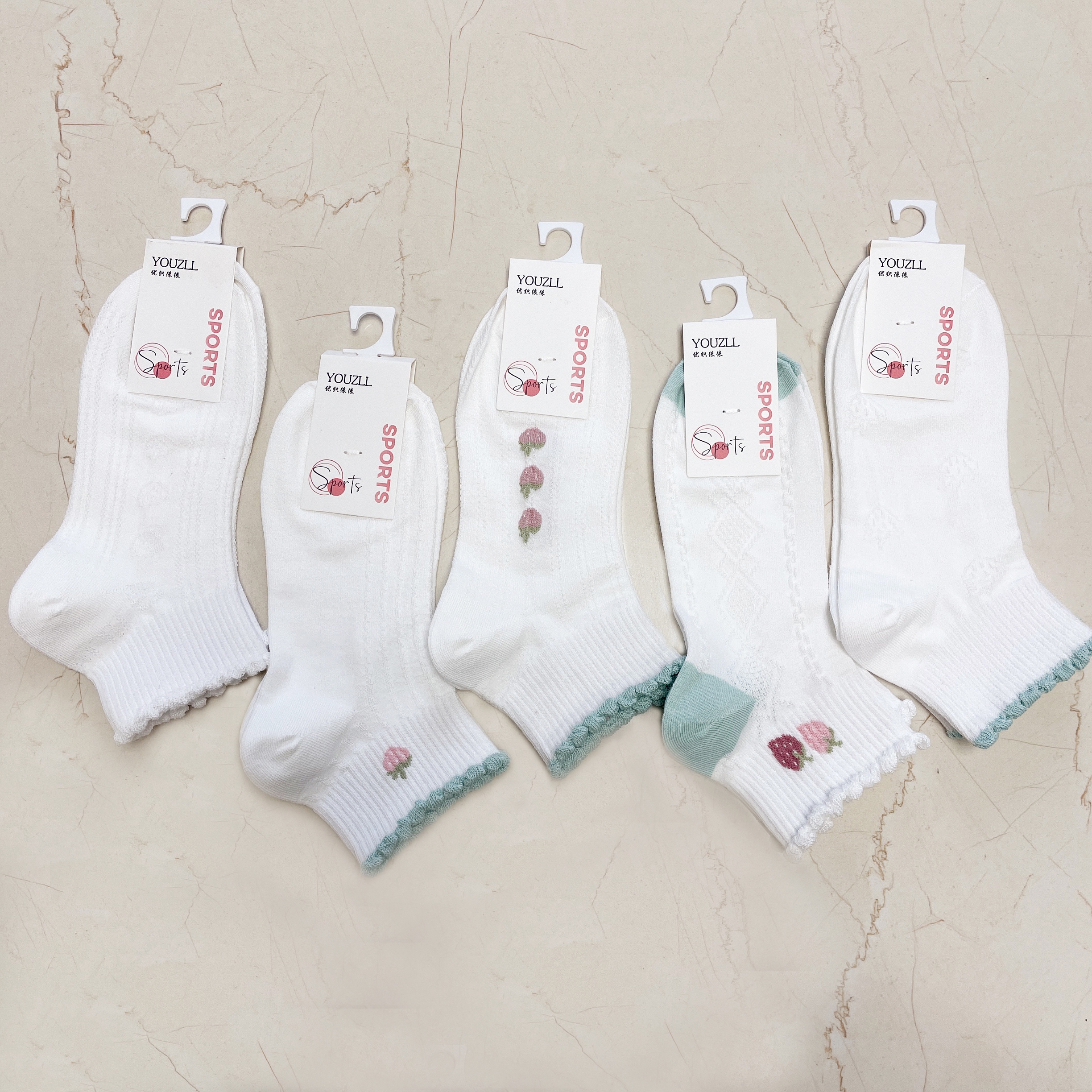 粉色袜子女短袜ins潮夏季网眼薄款棉质可爱日系浅口船袜短筒百搭